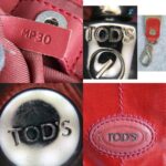 Tod's Mini G-Line Bag Red Coated Canvas with Silver Hardware #TSTT-9 - Image 22