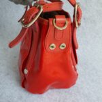 Tod's Mini G-Line Bag Red Coated Canvas with Silver Hardware #TSTT-9 - Image 7