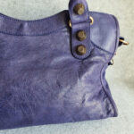 Balenciaga Giant City Purple Lambskin with Rose Gold Hardware #TTLR-14 - Image 6