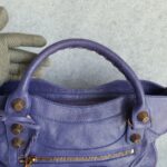 Balenciaga Giant City Purple Lambskin with Rose Gold Hardware #TTLR-14 - Image 18