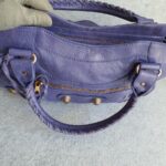 Balenciaga Giant City Purple Lambskin with Rose Gold Hardware #TTLR-14 - Image 21