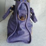 Balenciaga Giant City Purple Lambskin with Rose Gold Hardware #TTLR-14 - Image 8
