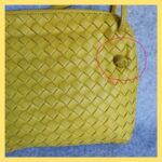 Bottega Veneta Intrecciato Crossbody Bag Yellow Nappa Leather with Brunito Finish Hardware #TTLR-11 - Image 4