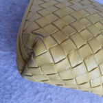 Bottega Veneta Intrecciato Crossbody Bag Yellow Nappa Leather with Brunito Finish Hardware #TTLR-11 - Image 15