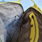 Bottega Veneta Intrecciato Crossbody Bag Yellow Nappa Leather with Brunito Finish Hardware #TTLR-11 - Image 22