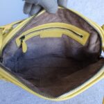 Bottega Veneta Intrecciato Crossbody Bag Yellow Nappa Leather with Brunito Finish Hardware #TTLR-11 - Image 25