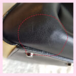 Celine Edge Top Handle Bag Black/Yellow Calf Leather with Silver Hardware #SOOE-5 - Image 25