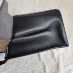 Celine Edge Top Handle Bag Black/Yellow Calf Leather with Silver Hardware #SOOE-5 - Image 13