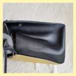 Celine Edge Top Handle Bag Black/Yellow Calf Leather with Silver Hardware #SOOE-5 - Image 14