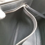 Celine Edge Top Handle Bag Black/Yellow Calf Leather with Silver Hardware #SOOE-5 - Image 31