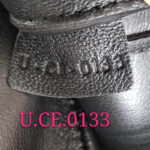 Celine Edge Top Handle Bag Black/Yellow Calf Leather with Silver Hardware #SOOE-5 - Image 29