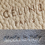 Celine Edge Top Handle Bag Black/Yellow Calf Leather with Silver Hardware #SOOE-5 - Image 28