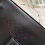 Celine Edge Top Handle Bag Black/Yellow Calf Leather with Silver Hardware #SOOE-5 - Image 10