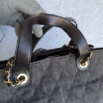 Chanel 2Way-bag Black Denim with Leather and Gold Hardware #TTLR-3 - Image 18