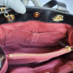 Chanel 2Way-bag Black Denim with Leather and Gold Hardware #TTLR-3 - Image 29