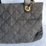 Chanel 2Way-bag Black Denim with Leather and Gold Hardware #TTLR-3 - Image 6