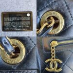 Chanel 2Way-bag Black Denim with Leather and Gold Hardware #TTLR-3 - Image 25