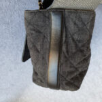 Chanel 2Way-bag Black Denim with Leather and Gold Hardware #TTLR-3 - Image 8