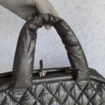 Chanel Cocoon Black Nylon with Leather and Silver Hardware #TTLR-6 - Image 21