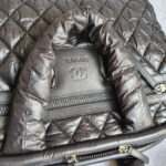 Chanel Cocoon Black Nylon with Leather and Silver Hardware #TTLR-6 - Image 23