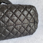 Chanel Cocoon Black Nylon with Leather and Silver Hardware #TTLR-6 - Image 14