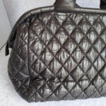 Chanel Cocoon Black Nylon with Leather and Silver Hardware #TTLR-6 - Image 5