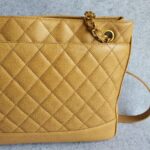 Chanel Vintage Shopper Caramel Brown Grained Calfskin with Gold Hardware #KLSC-60 - Image 3