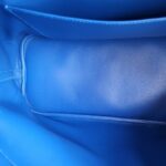 Hermes Bolide 35 Blue Hydra Clemence Leather with Gold Plated Hardware #TCKY-17 - Image 34