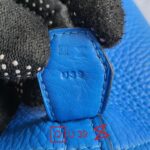 Hermes Bolide 35 Blue Hydra Clemence Leather with Gold Plated Hardware #TCKY-17 - Image 22