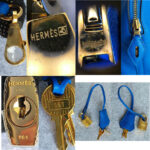 Hermes Bolide 35 Blue Hydra Clemence Leather with Gold Plated Hardware #TCKY-17 - Image 25