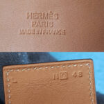 Hermes CDC Bracelet Anemone Purple Swift Leather With Gold Plated Hardware #KYOK-4 - Image 9