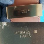 Hermes CDC Bracelet Anemone Purple Swift Leather With Gold Plated Hardware #KYOK-4 - Image 10