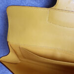 Hermes Goodlock Clutch Soliel Yellow Box Leather with Palladium Hardware #CSCC-2 - Image 19