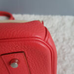 Hermes Shoulder Birkin Bougainvillea Pink Clemence Leather with Palladium Plated Hardware #KUKU-2 - Image 13