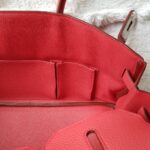 Hermes Shoulder Birkin Bougainvillea Pink Clemence Leather with Palladium Plated Hardware #KUKU-2 - Image 29