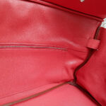 Hermes Shoulder Birkin Bougainvillea Pink Clemence Leather with Palladium Plated Hardware #KUKU-2 - Image 27