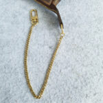 LV Mini Pochette Accessoires Damier Ebene Coated Canvas with Gold Hardware #GLSSU-2 - Image 9