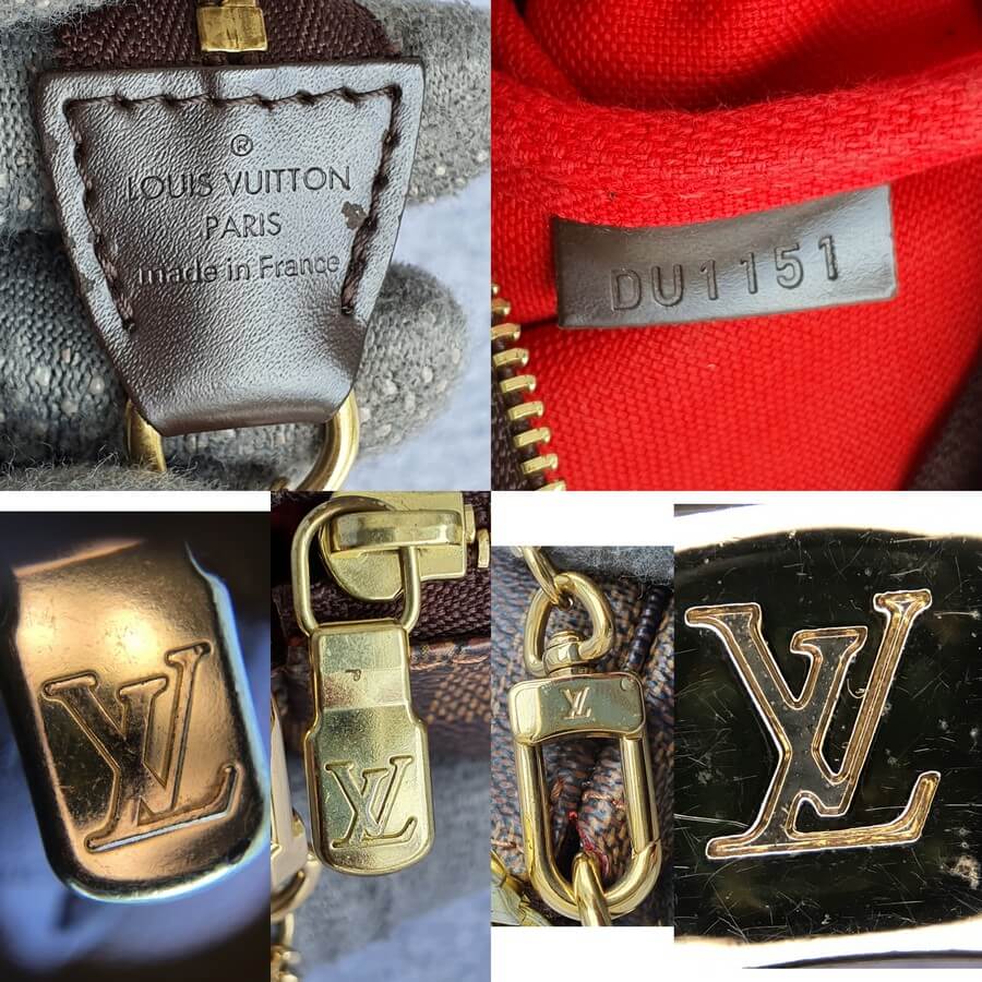 Louis Vuitton Damier Ebene Canvas Mini Pochette Accessoires, myGemma