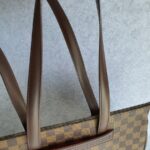 LV Parioli Shoulder Bag Damier Ebene Canvas with Leather and Gold Hardware #TSRR-1 - Image 18