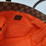 LV Parioli Shoulder Bag Damier Ebene Canvas with Leather and Gold Hardware #TSRR-1 - Image 32