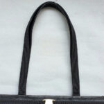 Salvatore Ferragamo Vintage Shopper Black Lizard Printed Leather with Gold Hardware #KRUY-3 - Image 18