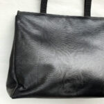 Salvatore Ferragamo Vintage Shopper Black Lizard Printed Leather with Gold Hardware #KRUY-3 - Image 6