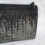 Bottega Veneta Crossbody Bag Black Braided leather with Brunito Finish Hardware #TTTE-4 - Image 4