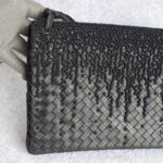 Bottega Veneta Crossbody Bag Black Braided leather with Brunito Finish Hardware #TTTE-4 - Image 3
