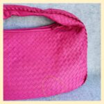 Bottega Veneta Intrecciato Hobo Pink Nappa Leather with Brunito Finish Hardware #TTLR-12 - Image 6