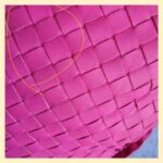 Bottega Veneta Intrecciato Hobo Pink Nappa Leather with Brunito Finish Hardware #TTLR-12 - Image 8