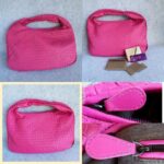 Bottega Veneta Intrecciato Hobo Pink Nappa Leather with Brunito Finish Hardware #TTLR-12 - Image 2