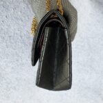 Chanel 2.55 Double Flap A37586 Black Aged Calfskin with Gold Hardware #TTRE-1 - Image 10