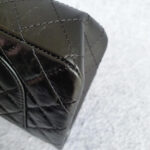 Chanel 2.55 Double Flap A37586 Black Aged Calfskin with Gold Hardware #TTRE-1 - Image 16