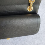 Chanel 2.55 Double Flap A37586 Black Aged Calfskin with Gold Hardware #TTRE-1 - Image 29